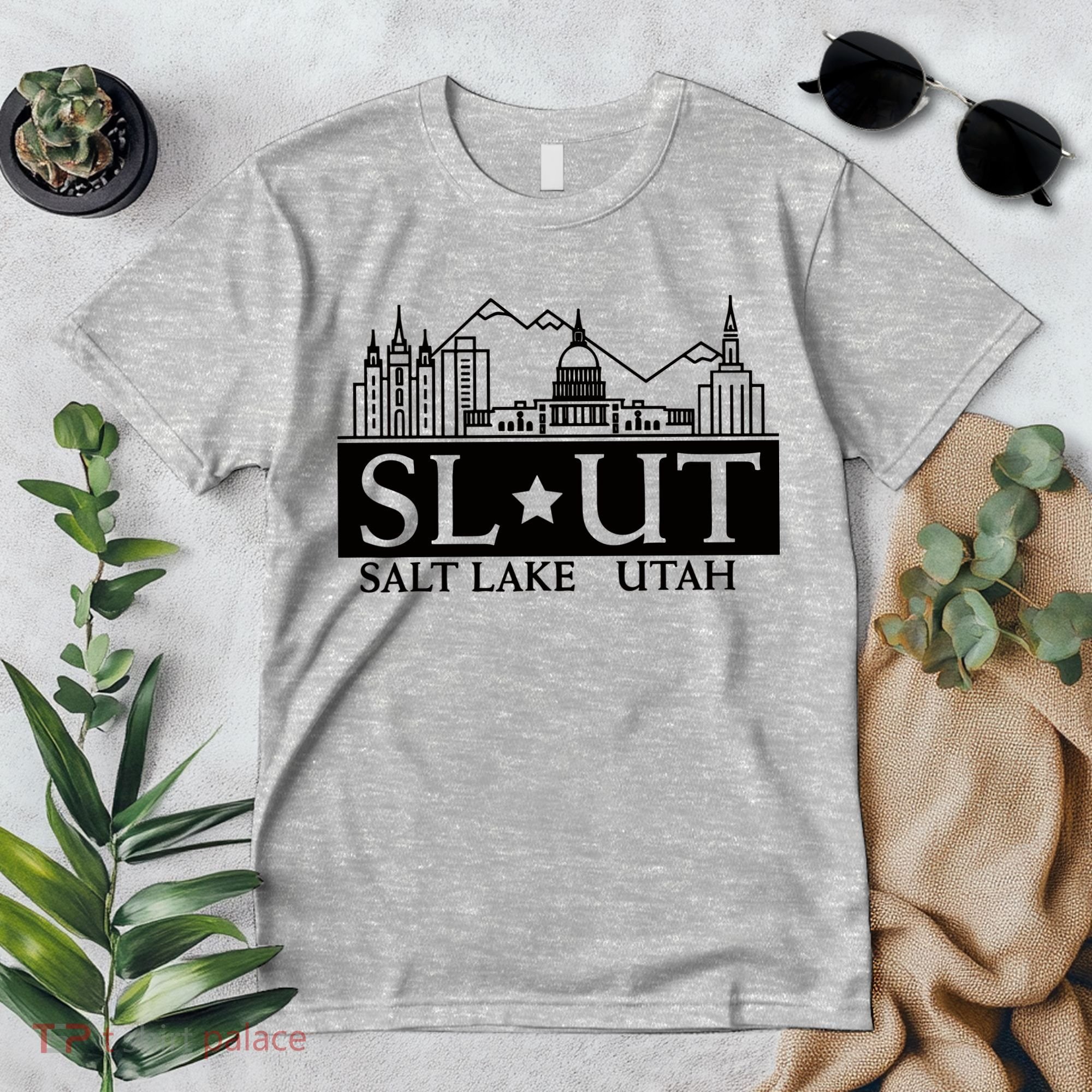 Salt Lake City Utah Ut Hometown Home State Pride Premium T-Shirt