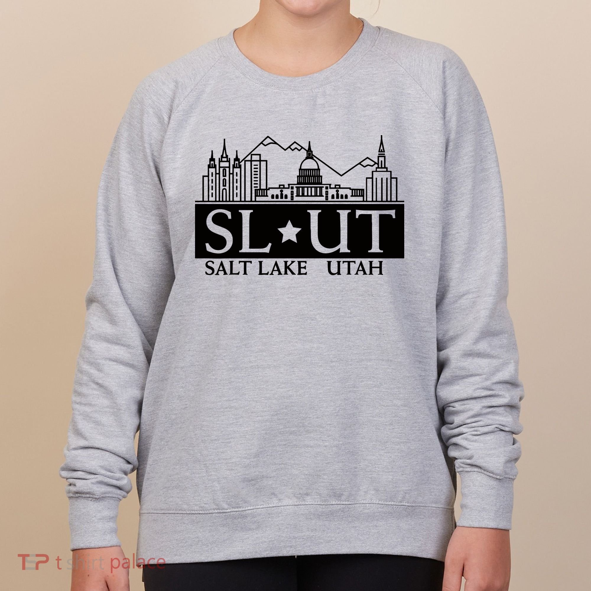 Salt Lake City Utah Ut Hometown Home State Pride Women's Sweatshirt