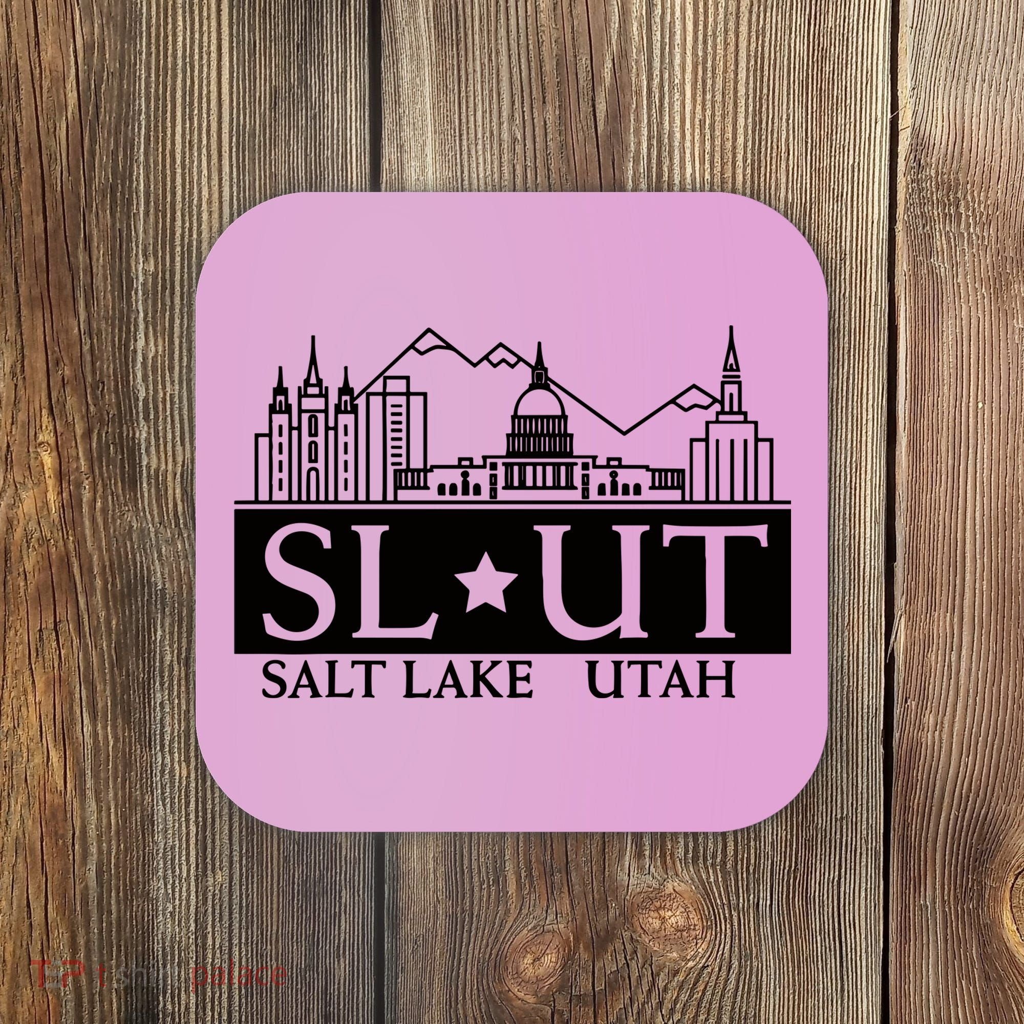 Salt Lake City Utah Ut Hometown Home State Pride Coaster