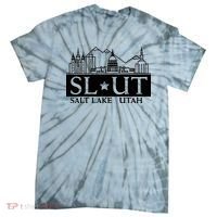 Salt Lake City Utah Ut Hometown Home State Pride Tie-Dye T-Shirt thumb 0