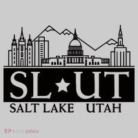 Salt Lake City Utah Ut Hometown Home State Pride Tie-Dye T-Shirt thumb 2