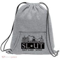 Salt Lake City Utah Ut Hometown Home State Pride Sweatshirt Cinch Pack Bag thumb 0