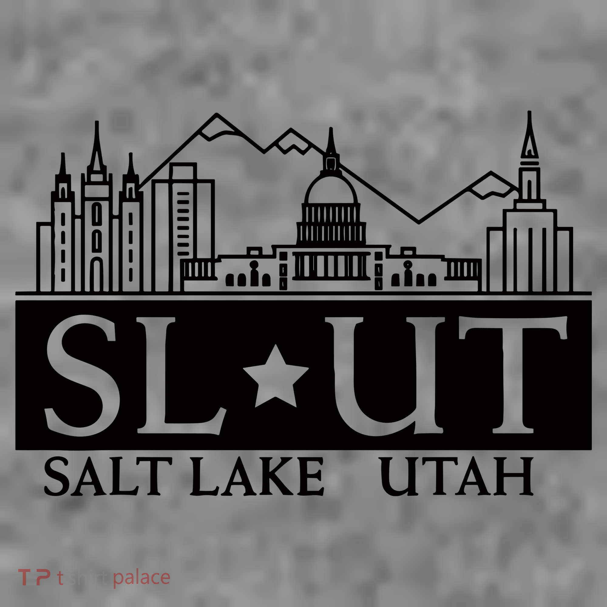 Salt Lake City Utah Ut Hometown Home State Pride Sweatshirt Cinch Pack Bag