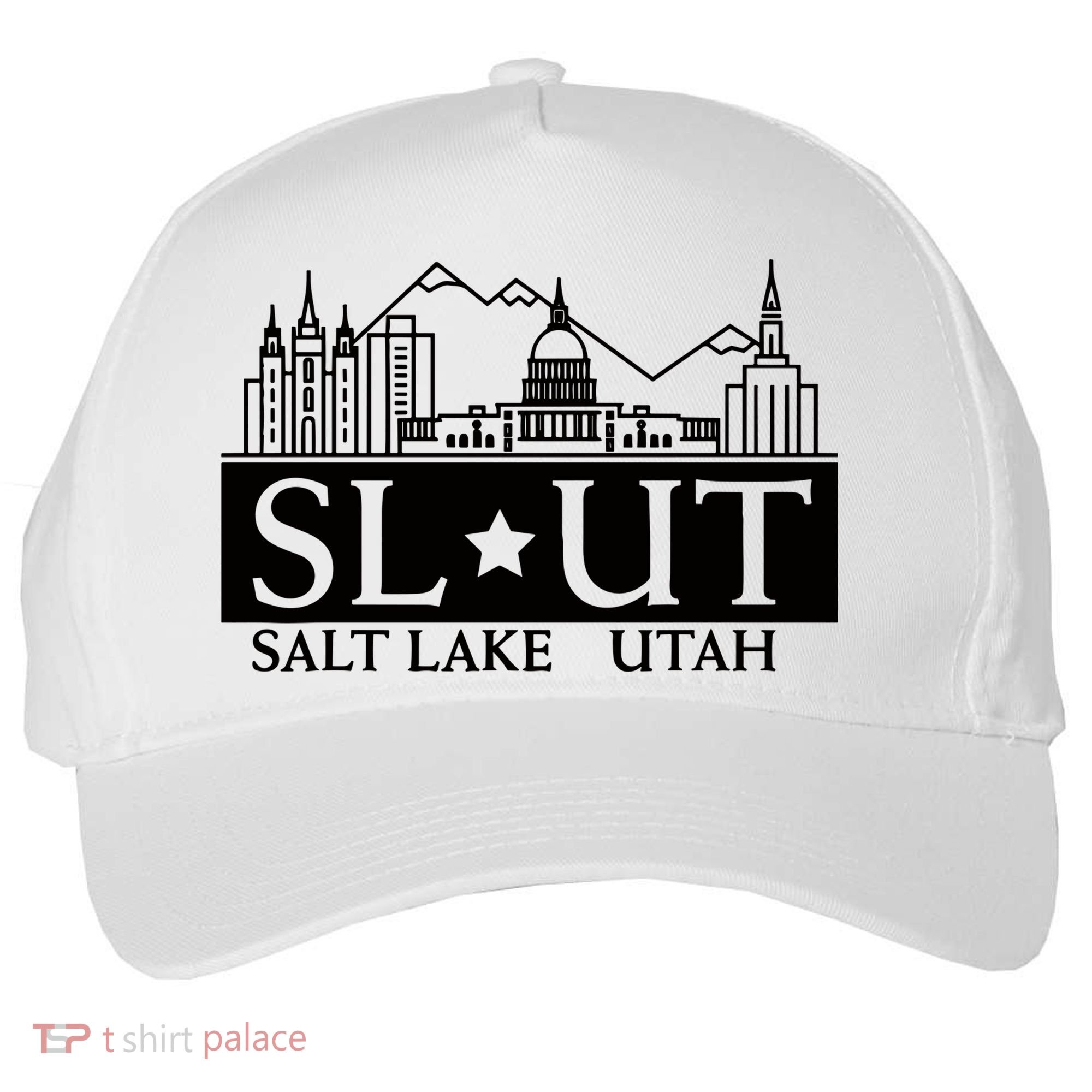 Salt Lake City Utah Ut Hometown Home State Pride Five-Panel Snapback Cap