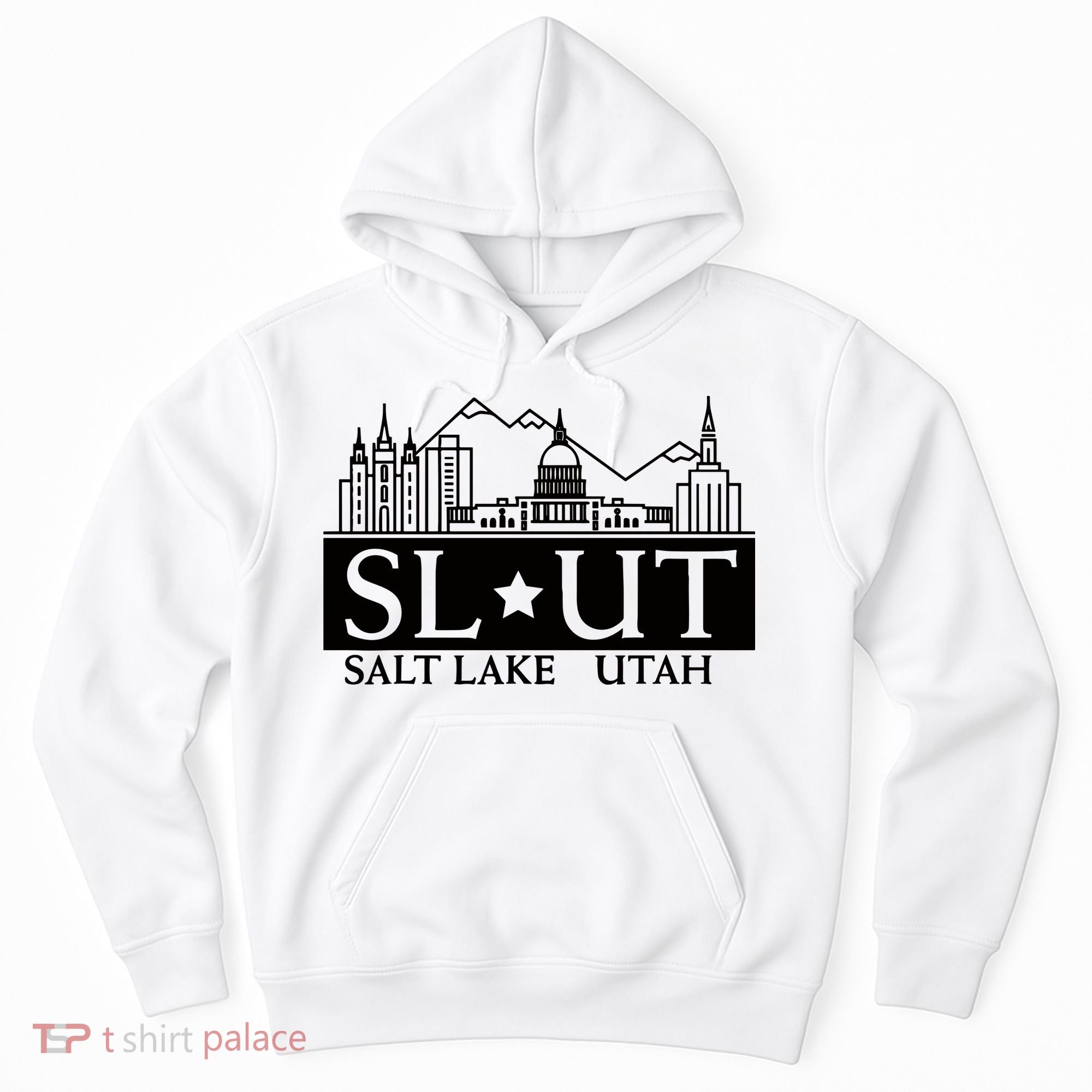 Salt Lake City Utah Ut Hometown Home State Pride Hoodie