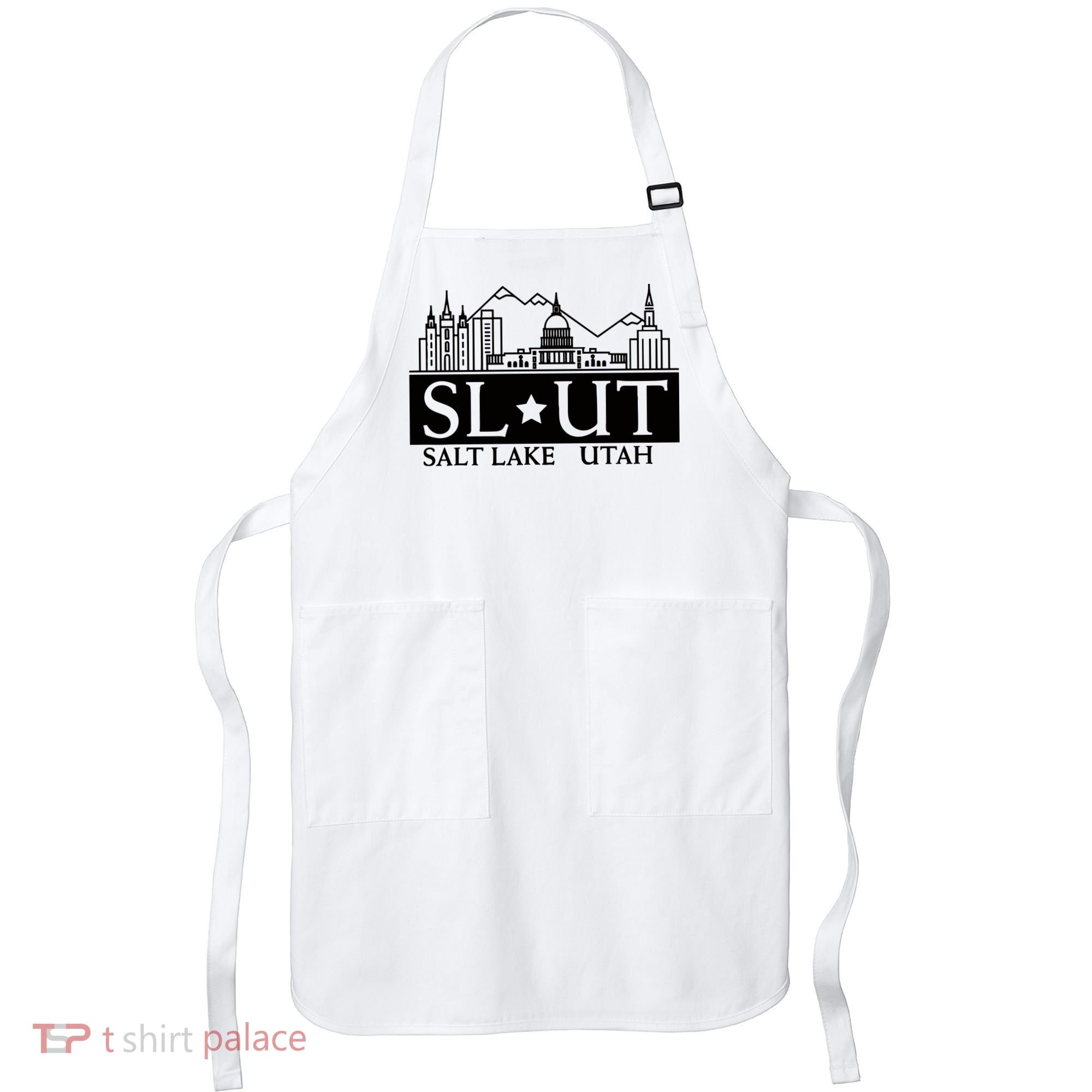 Salt Lake City Utah Ut Hometown Home State Pride Apron
