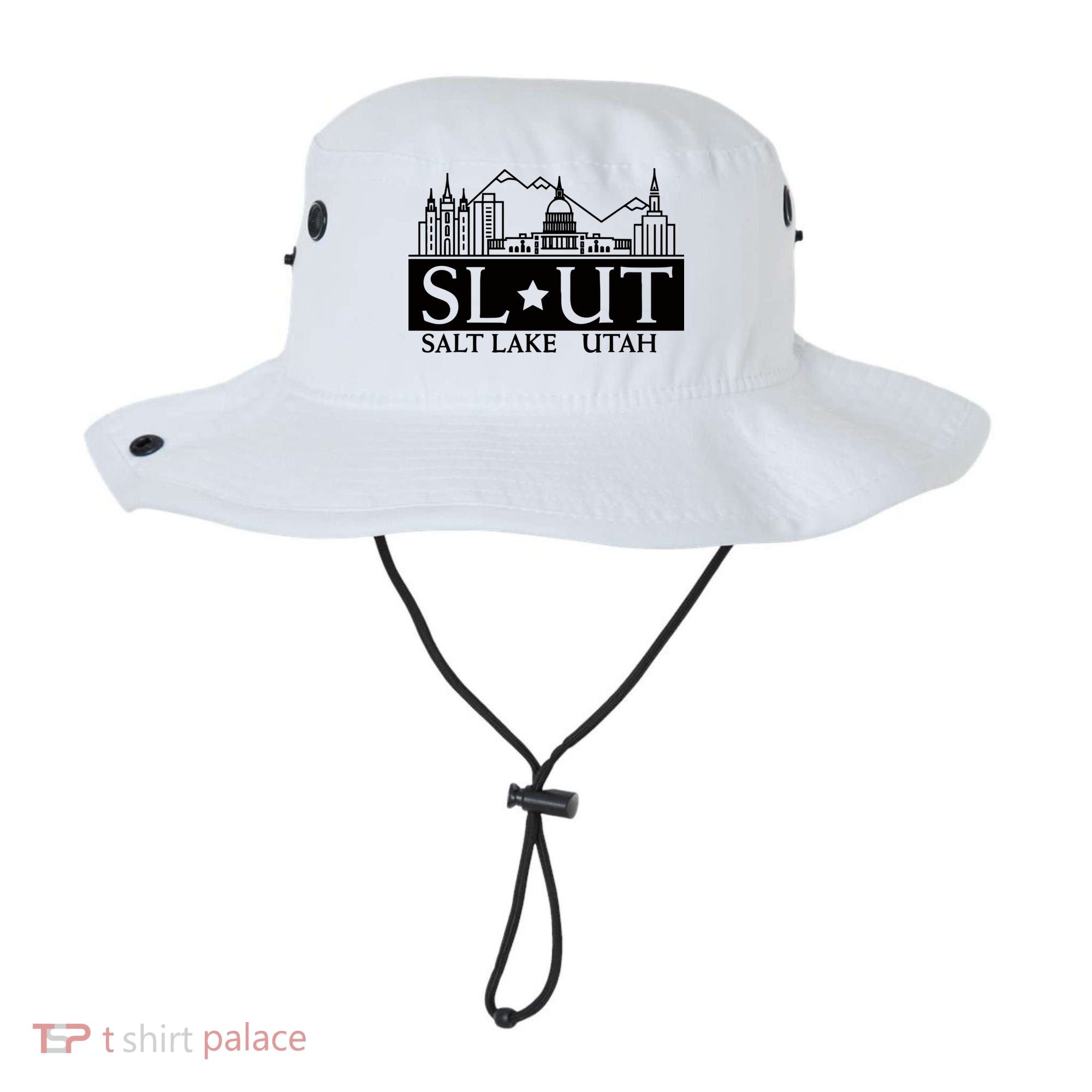 Salt Lake City Utah Ut Hometown Home State Pride Bucket Hat