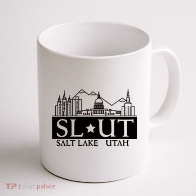 Salt Lake City Utah Ut Hometown Home State Pride Coffee Mug back