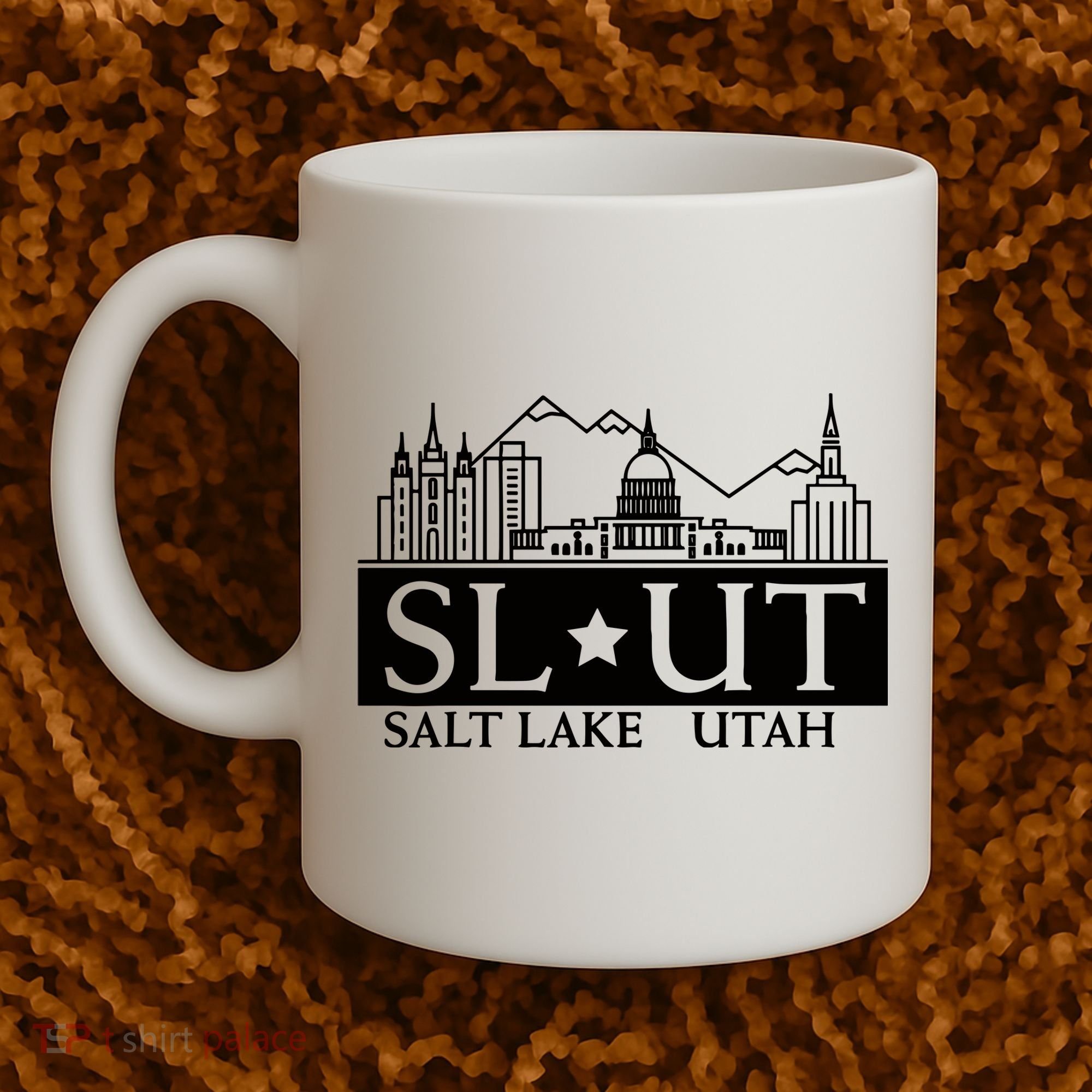 Salt Lake City Utah Ut Hometown Home State Pride Coffee Mug