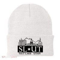 Salt Lake City Utah Ut Hometown Home State Pride Beanie thumb 0