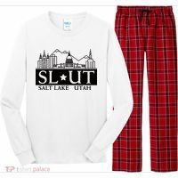 Salt Lake City Utah Ut Hometown Home State Pride Long Sleeve Pajama Set thumb 0