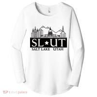 Salt Lake City Utah Ut Hometown Home State Pride Women's Perfect Tri Tunic Long Sleeve Shirt thumb 0