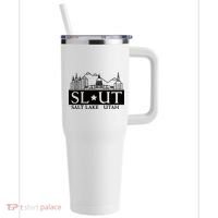 Salt Lake City Utah Ut Hometown Home State Pride 40oz Vacuum Insulated Stainless Steel Travel Tumbler thumb 0