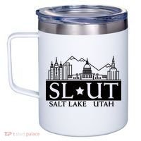 Salt Lake City Utah Ut Hometown Home State Pride 12oz Stainless Steel Coffee Mug thumb 2