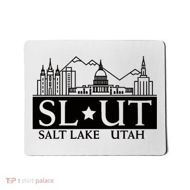 Salt Lake City Utah Ut Hometown Home State Pride Mousepad