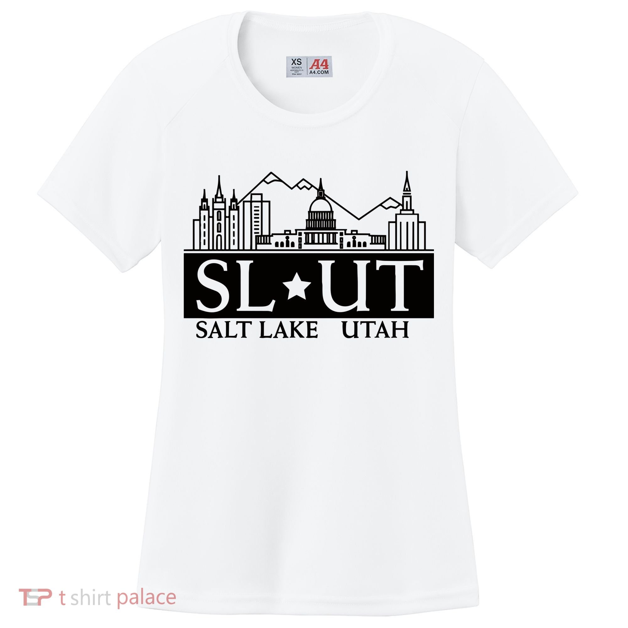 Salt Lake City Utah Ut Hometown Home State Pride Women's Cooling Performance Crew T-Shirt