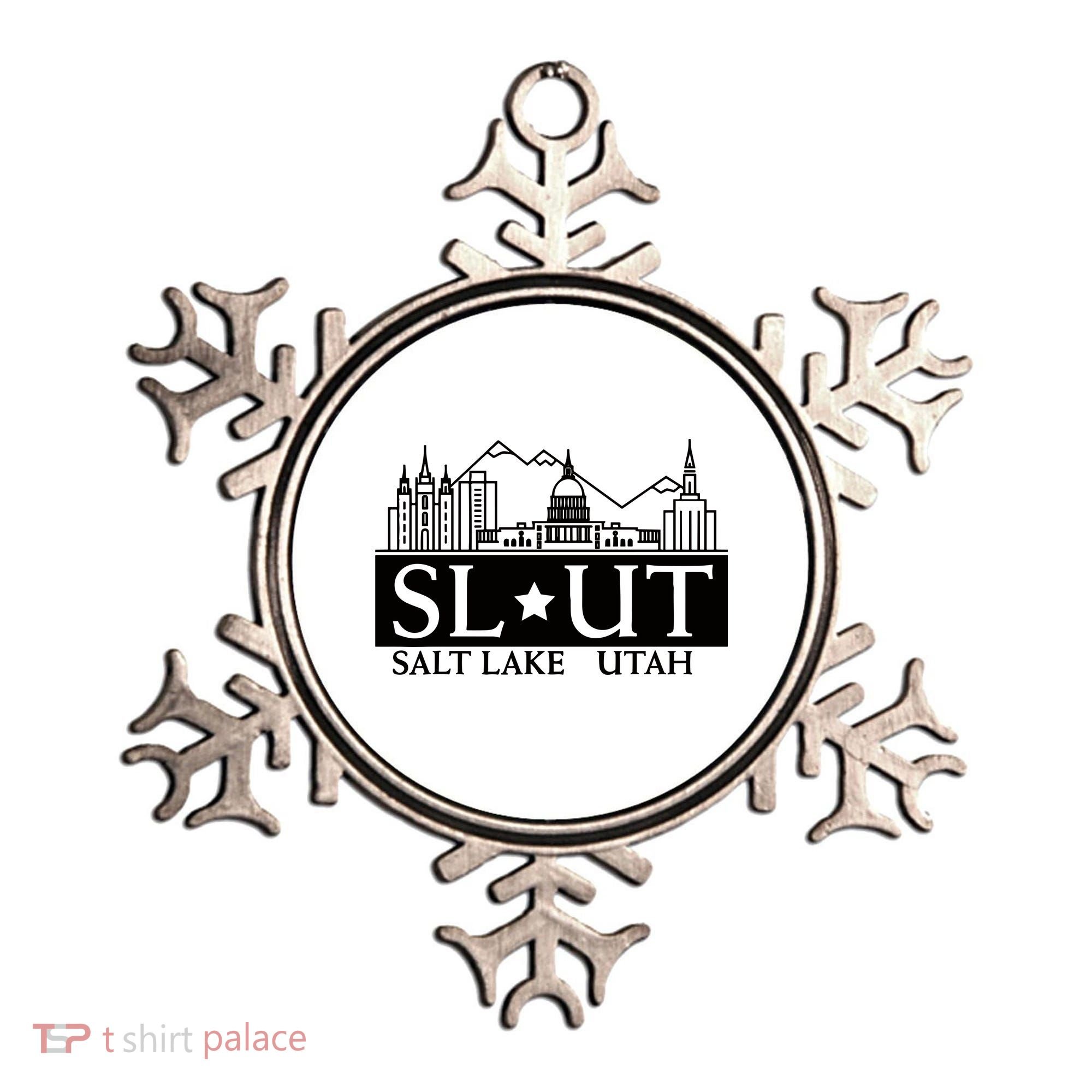 Salt Lake City Utah Ut Hometown Home State Pride Ornament