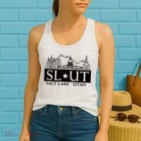 Salt Lake City Utah Ut Hometown Home State Pride Women's Tank Top thumb 2