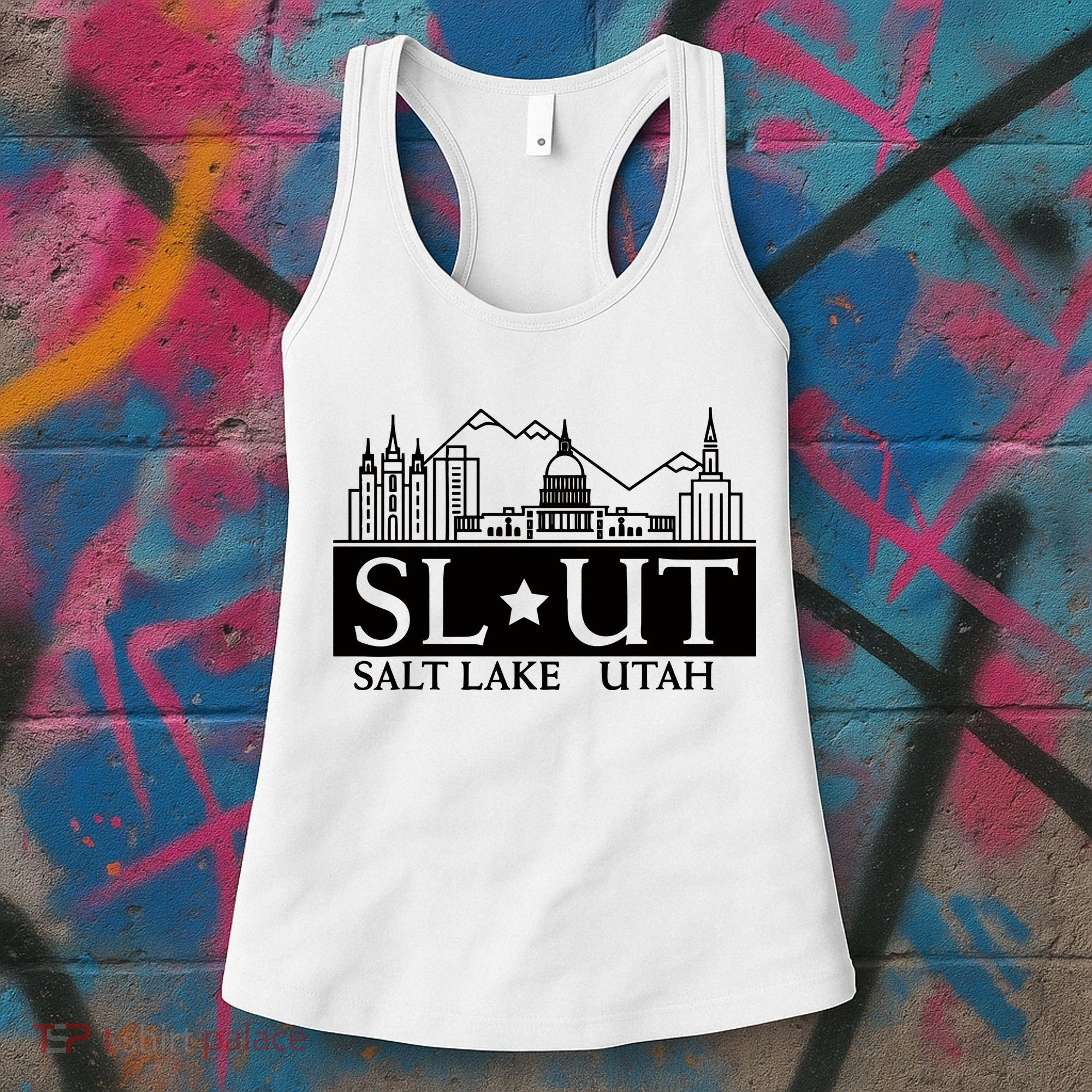 Salt Lake City Utah Ut Hometown Home State Pride Women's Tank Top