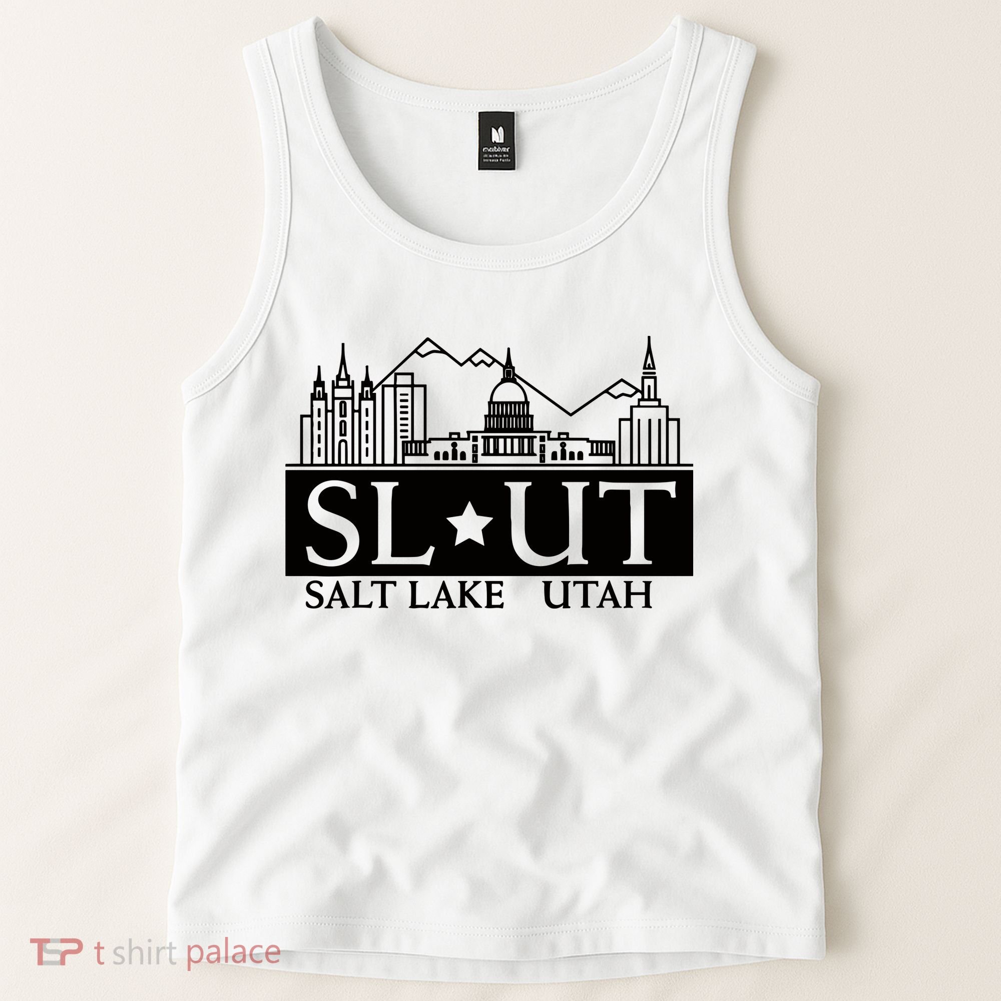 Salt Lake City Utah Ut Hometown Home State Pride Tank Top