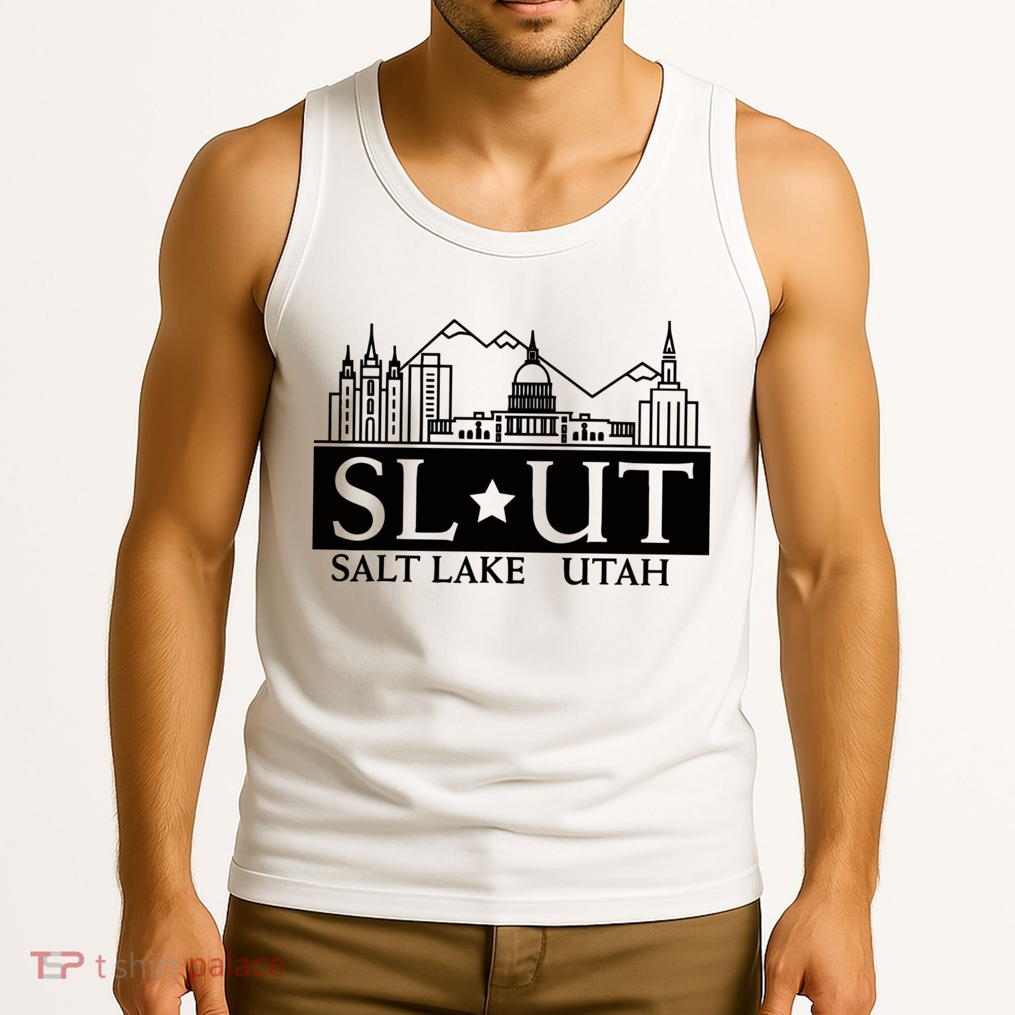 Salt Lake City Utah Ut Hometown Home State Pride Tank Top