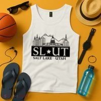 Salt Lake City Utah Ut Hometown Home State Pride Tank Top thumb 4