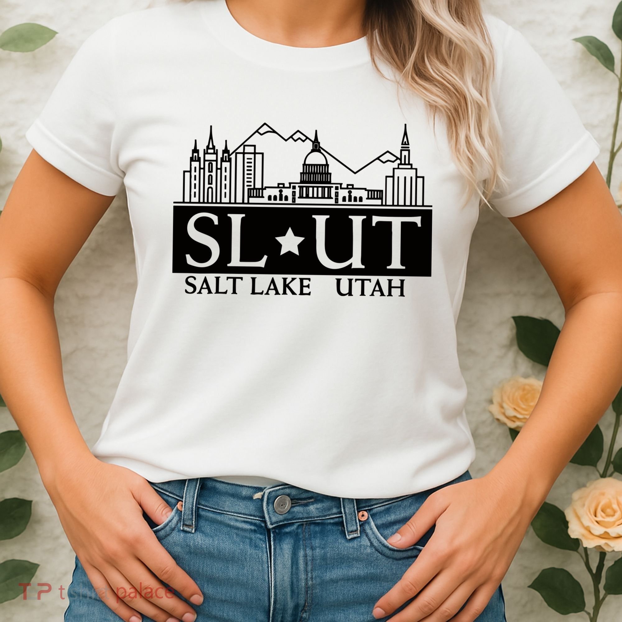 Salt Lake City Utah Ut Hometown Home State Pride Women's T-Shirt