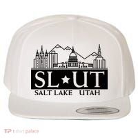 Salt Lake City Utah Ut Hometown Home State Pride Wool Snapback Cap thumb 0