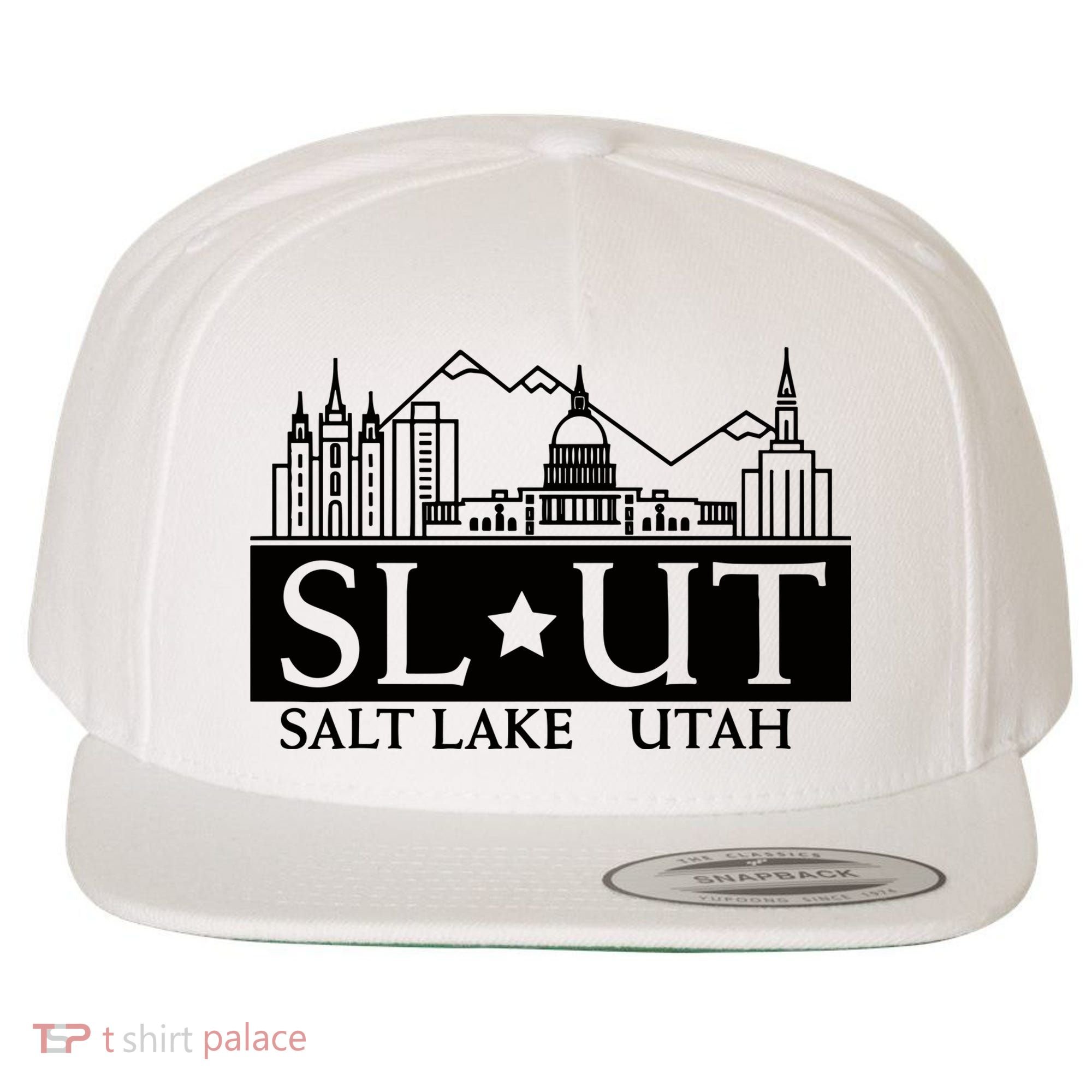 Salt Lake City Utah Ut Hometown Home State Pride Wool Snapback Cap
