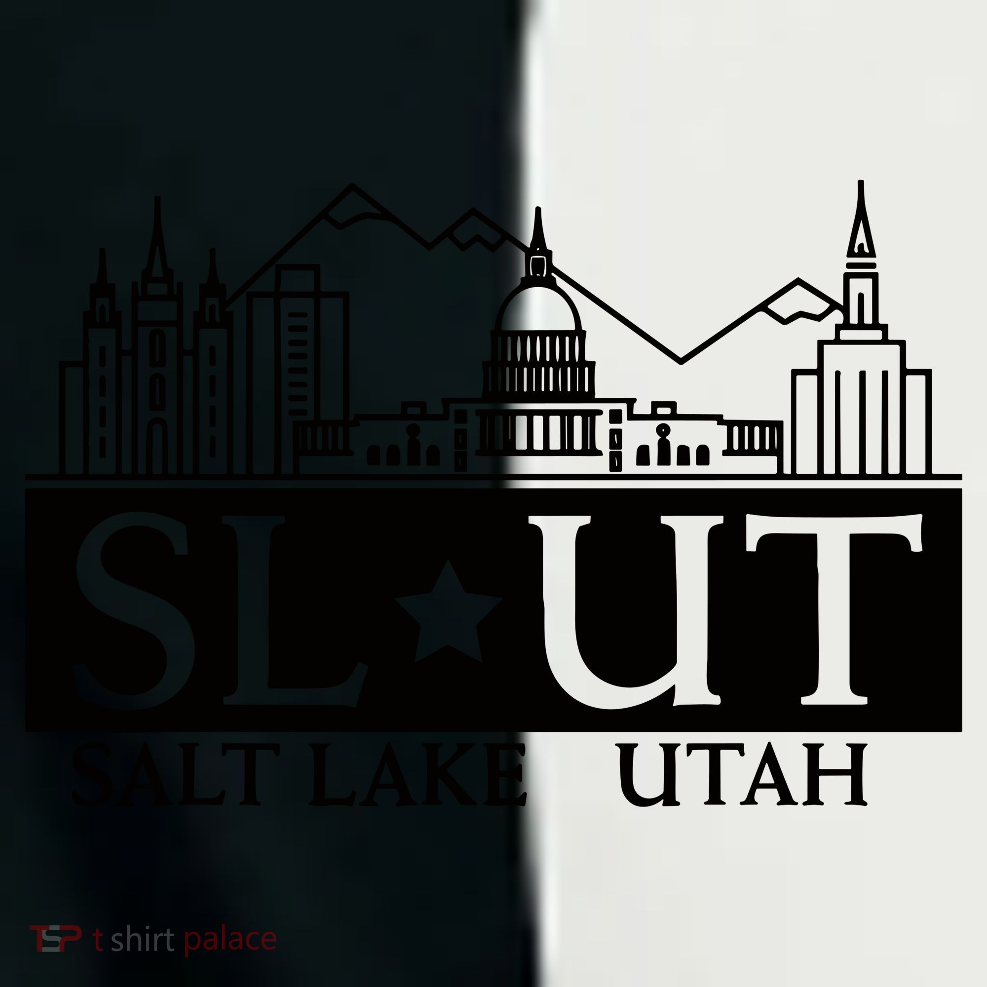 Salt Lake City Utah Ut Hometown Home State Pride Women's Tri-Blend 3/4-Sleeve Raglan Shirt