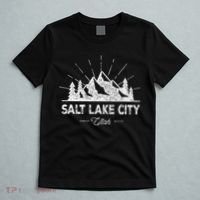 Salt Lake City Utah Vintage Slc Ut Hiking T-Shirt thumb 5