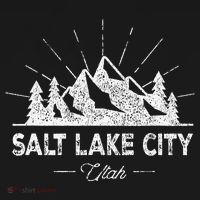 Salt Lake City Utah Vintage Slc Ut Hiking T-Shirt thumb 7