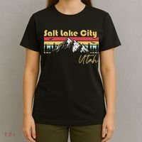 Salt Lake City Utah Roots Hometown Vintage Home State Pride T-Shirt thumb 4