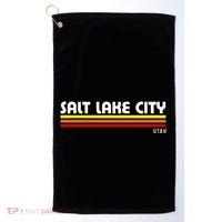 Salt Lake City Utah Golf Towel thumb 0