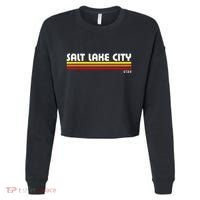 Salt Lake City Utah Cropped Pullover Crew thumb 0