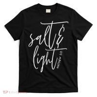 Salt Light Christian Shirt, Christian Gift, Matthew 513 T-Shirt thumb 0
