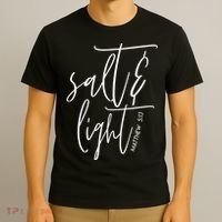 Salt Light Christian Shirt, Christian Gift, Matthew 513 T-Shirt thumb 3