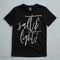 Salt Light Christian Shirt, Christian Gift, Matthew 513 T-Shirt thumb 5
