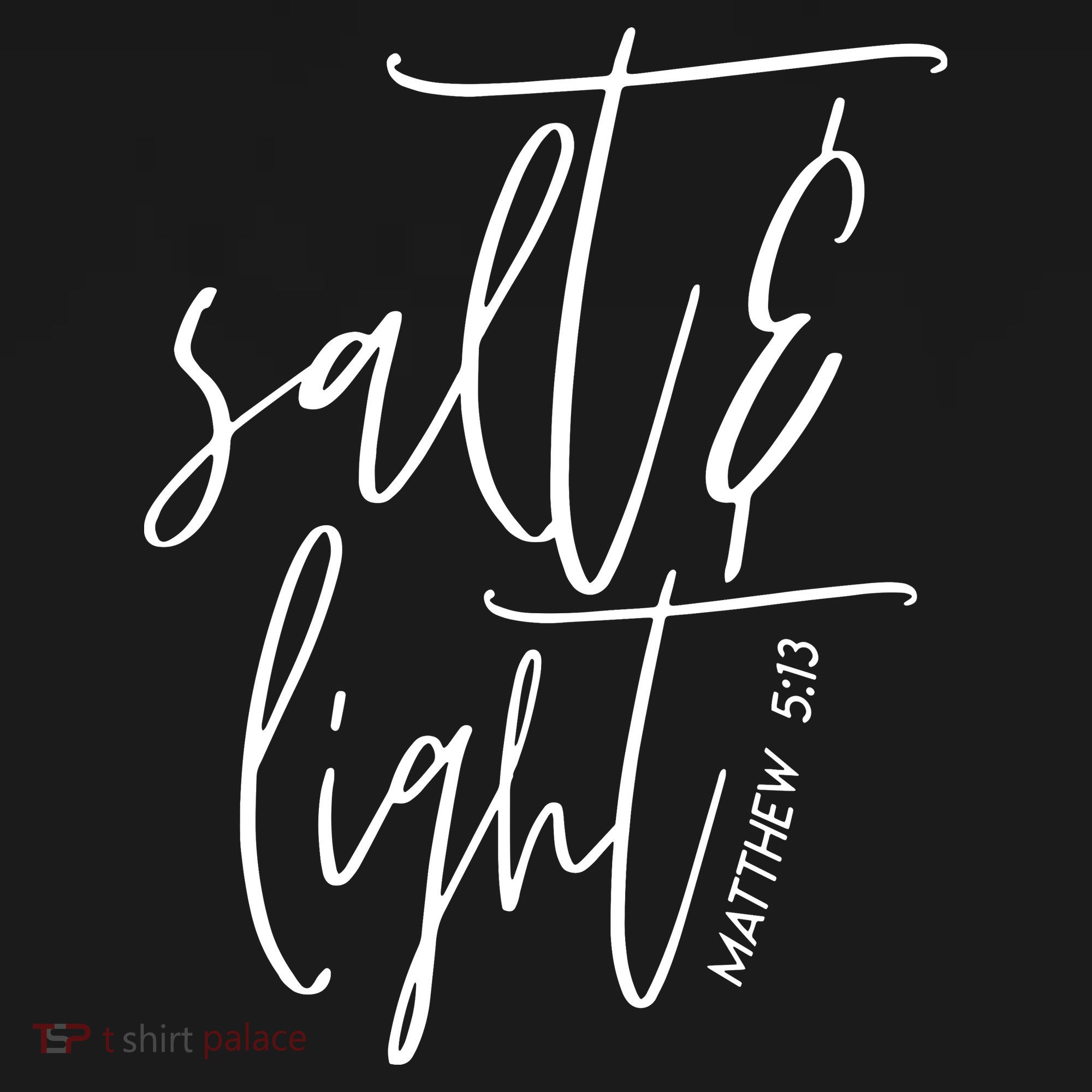 Salt Light Christian Shirt, Christian Gift, Matthew 513 Women's Tank Top