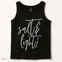 Salt Light Christian Shirt, Christian Gift, Matthew 513 Tank Top thumb 2