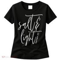 Salt Light Christian Shirt, Christian Gift, Matthew 513 Women's T-Shirt thumb 0