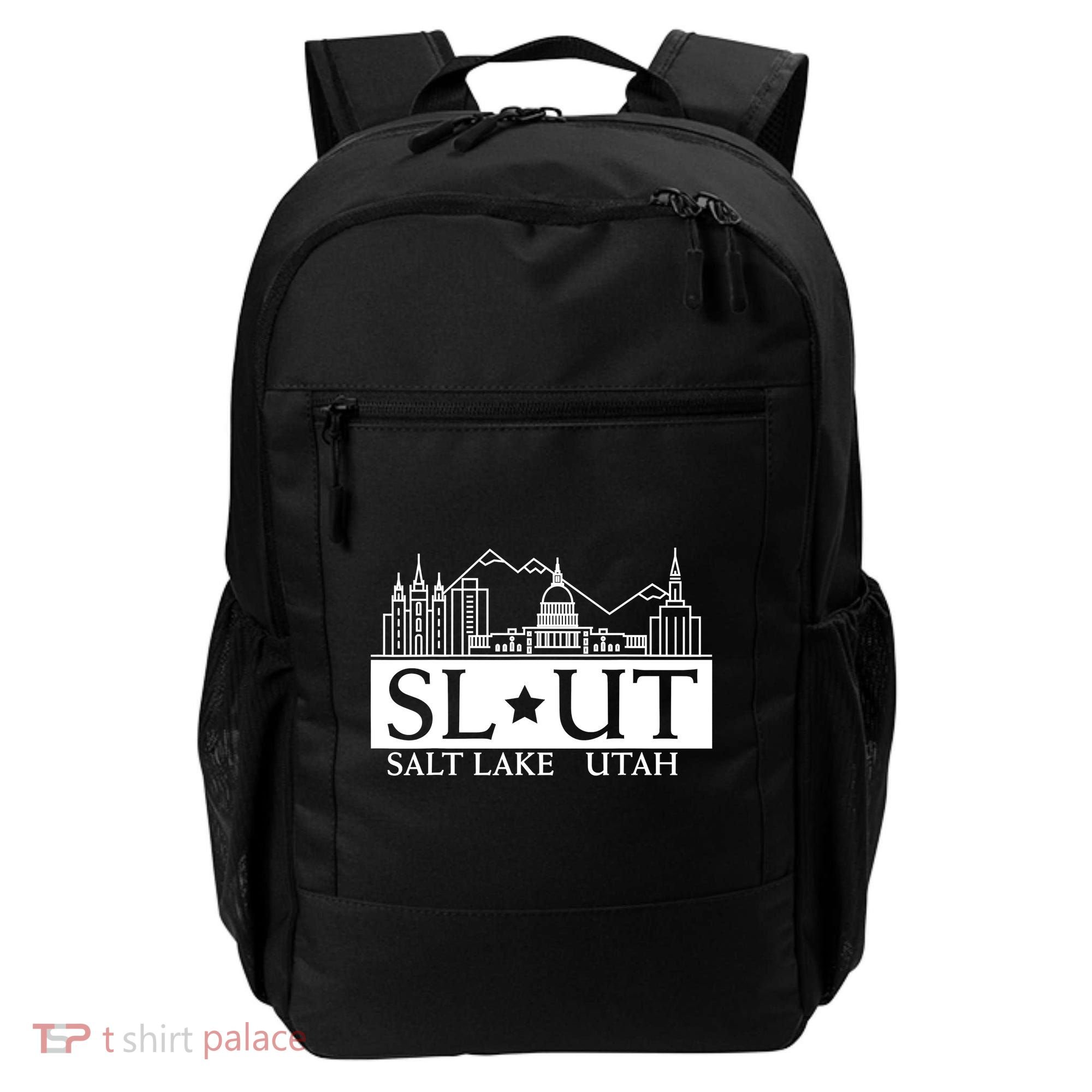 Salt Lake City Utah UT Hometown Home State Pride Backpack