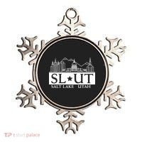 Salt Lake City Utah UT Hometown Home State Pride Ornament thumb 0