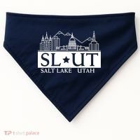 Salt Lake City Utah UT Hometown Home State Pride USA-Made Doggie Bandana thumb 0