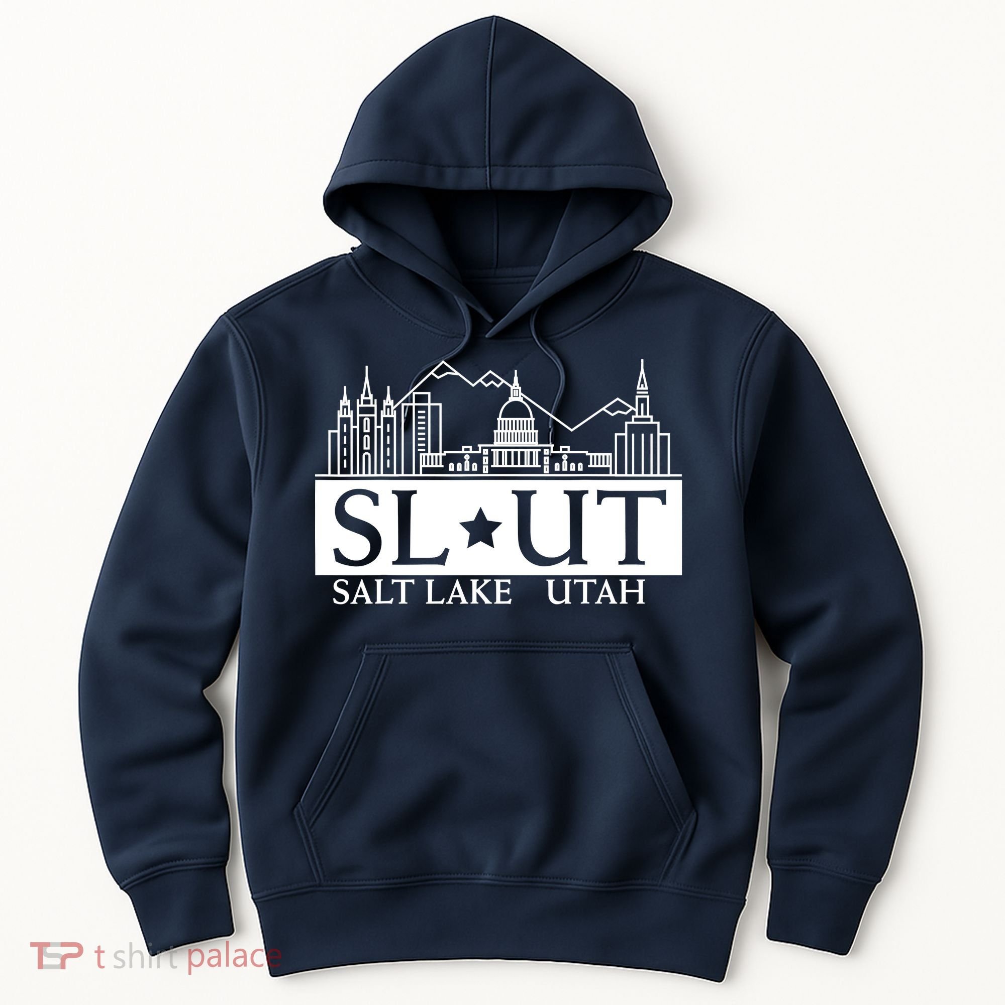 Salt Lake City Utah UT Hometown Home State Pride Hoodie