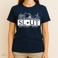 Salt Lake City Utah UT Hometown Home State Pride T-Shirt thumb 4