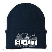 Salt Lake City Utah UT Hometown Home State Pride Beanie thumb 0