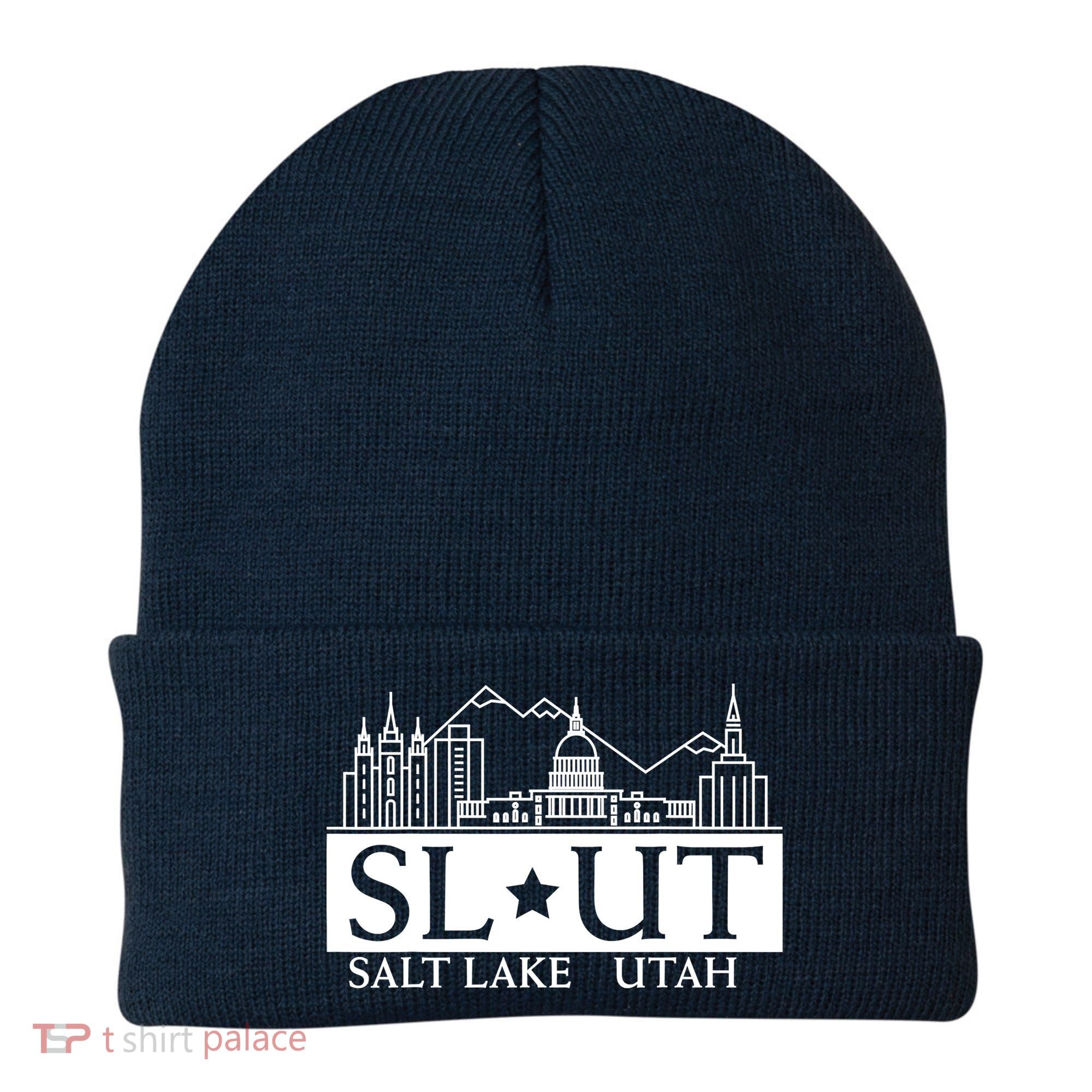 Salt Lake City Utah UT Hometown Home State Pride Beanie