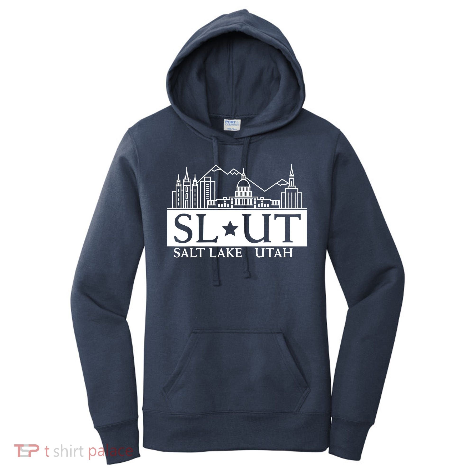 Salt Lake City Utah UT Hometown Home State Pride Women's Hoodie