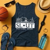 Salt Lake City Utah UT Hometown Home State Pride Tank Top thumb 4